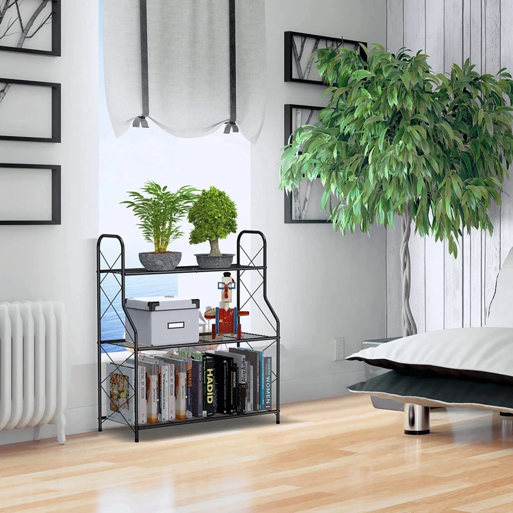 Plant Stand Rack 3 Tier Indoor Outdoor Multiple Holder Shelf,Black _ Patio, Lawn & Garden.jpg