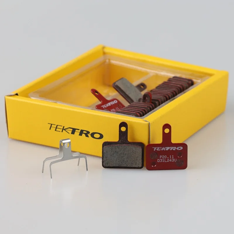 Good Performance TEKTRO Disc Brake Pads Boxed 15 Pairs Ceramic Metal Pads P20.11