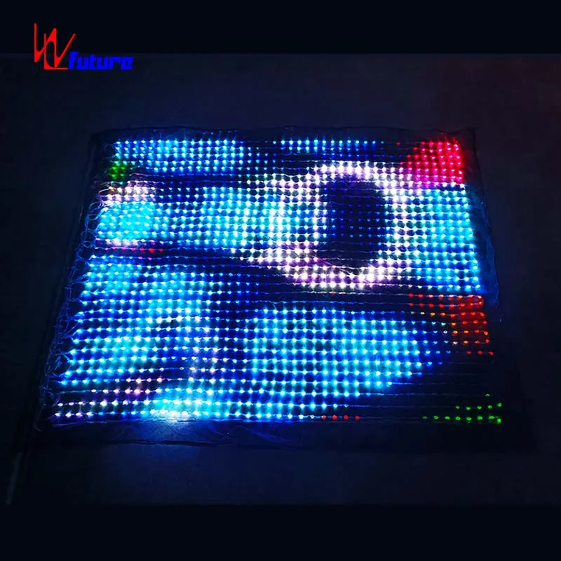 2024 Best New Portable LED Transparent Film Screen DisplayDetachable Advertising for Dance Stage Ballroom Wear Projection Flags