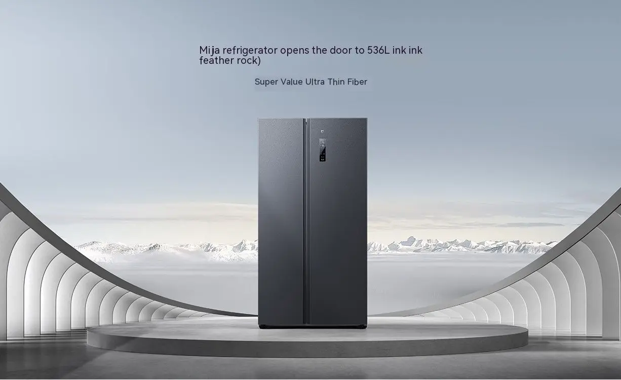 Original Xiaomi Mijia Refrigerator Side-by-side 536L 610L 36 Low Decibels Runs With Mijia App