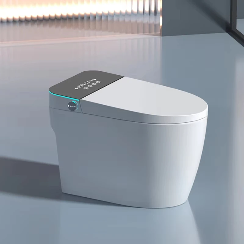 110V/220V fully automatic electronic wc bathroom ceramic sanitary ware intelligent toilet electric bidet siphonic smart toilet