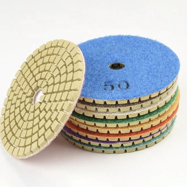 
7 Steps Diamond polishing pad marble polishing pad 