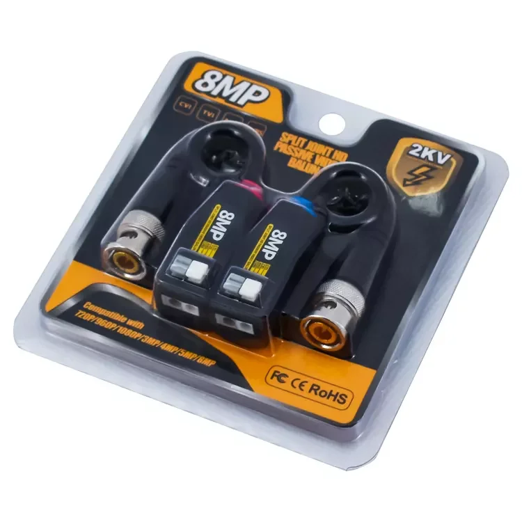 RJ45 video balun The Best Quality  Factory Price HD video balun 8mp Video Balun