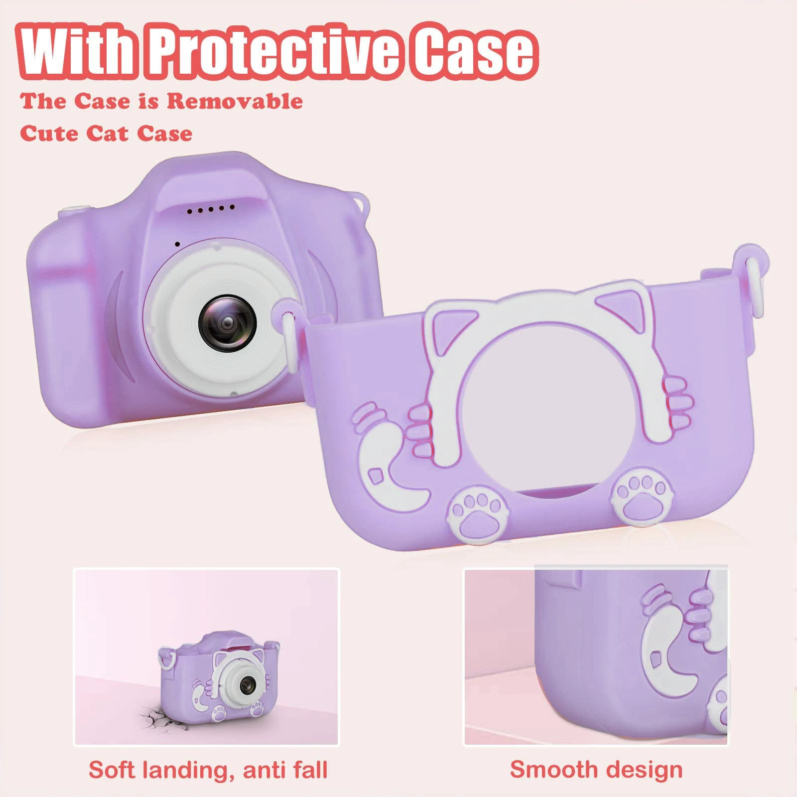 Kids Camera Gifts for 4-8 Year Old Kids Girls and Boy Explorative Toy