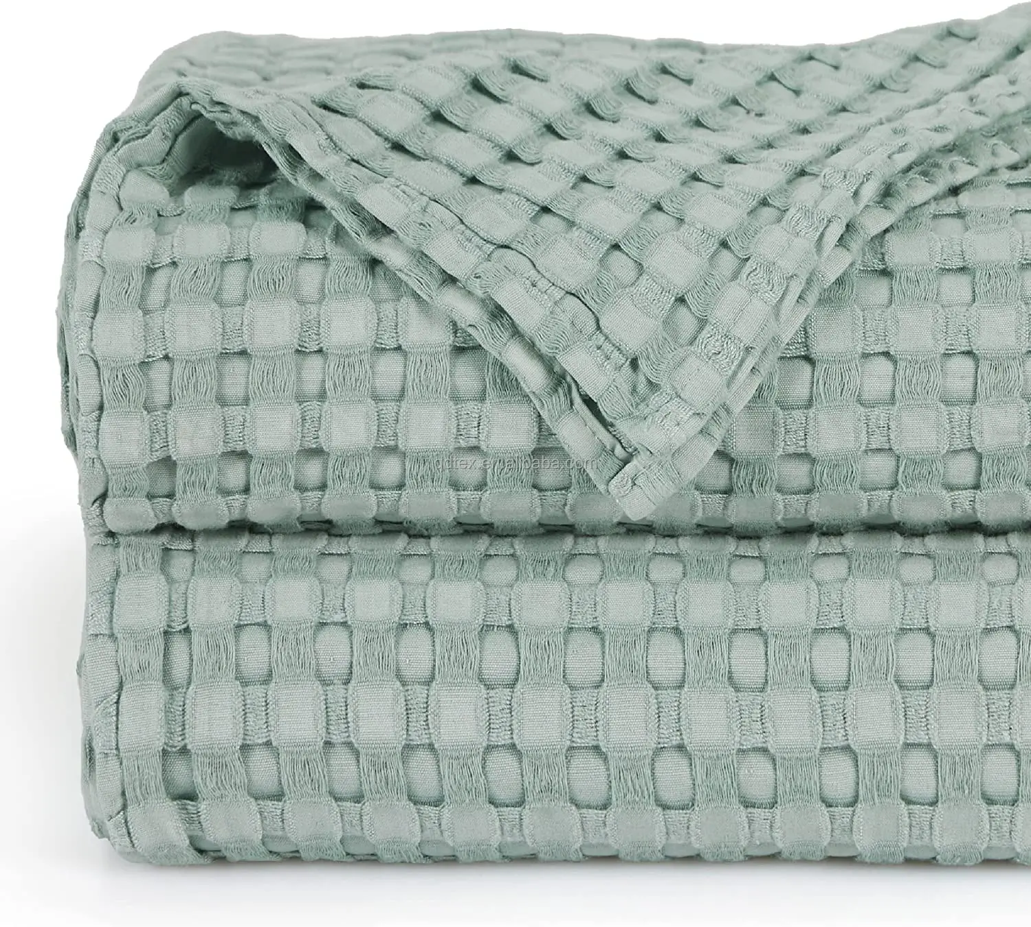 Manufacturer OEM service soft custom printed baby towel swaddle muslin and waffle fabric cuddly blanket