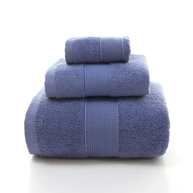 For Spa Home Use Solid Color 16S 21S 32S Custom Hotel Sauna Bath Towel Cotton Towel Wholesale Luxury Egyptian Cotton Towels