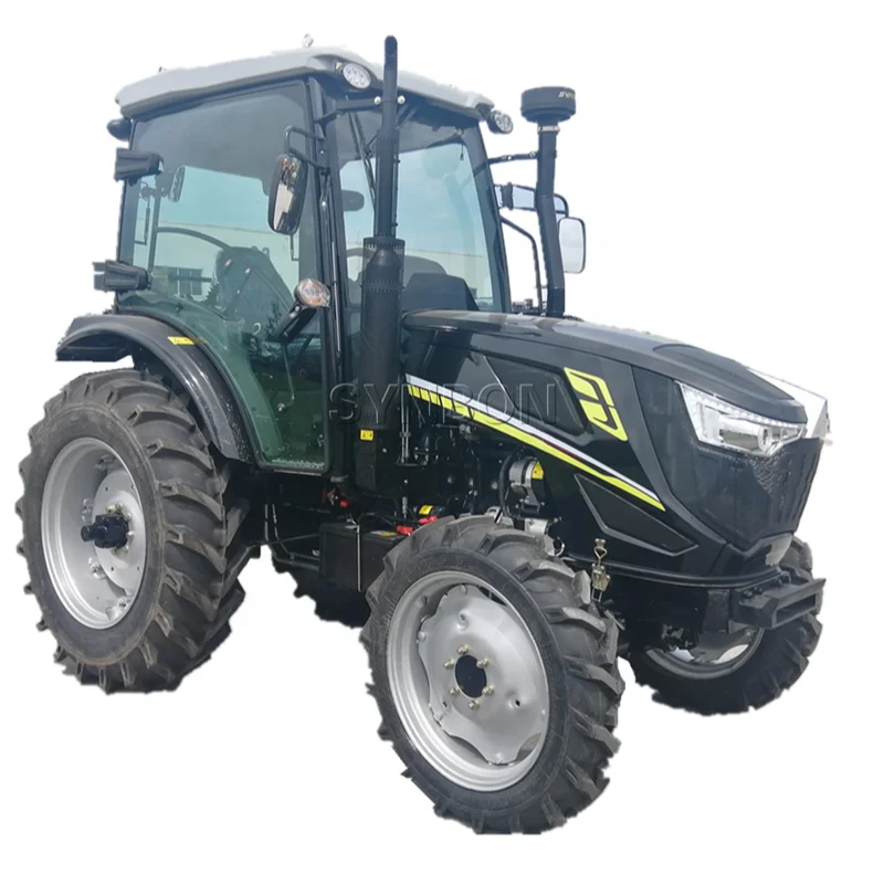 High Quality Newest 4*4 Multifunctional Small Mini Farm Tractor Powerful Diesel Engine PTO Farming Tractors for Sale