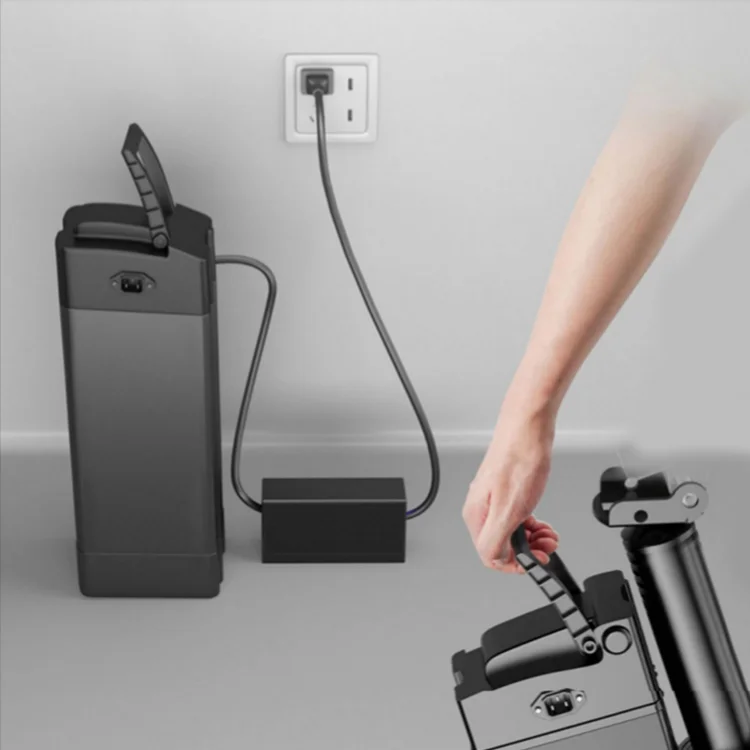 Портативный перезаряжаемые 48v 10 AH 20 Ач 30 А · ч литиево-ионная аккумуляторная батарея для зарядки Ноута и сотового телефона 14 дюймов складной электрический велосипед батареи 350W 500W