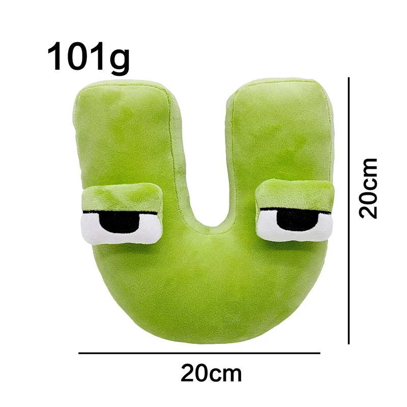 New Arravel 26 Style Alphabet Plush Anime Doll Kawaii 26 English Letters Stuffed Toys Kids Plush Toy