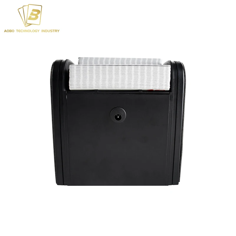 High Quality Automatic Poker Shuffling Machine, a Black Machine Carton Box Card Shuffler Machine Automatic High Standard 5 Pcs