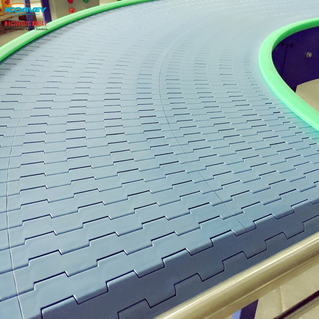 Hongsbelt Price Of Belt Conveyor Motor  Conveyor Belt Weight Flat Top Curve Conveyor Machine