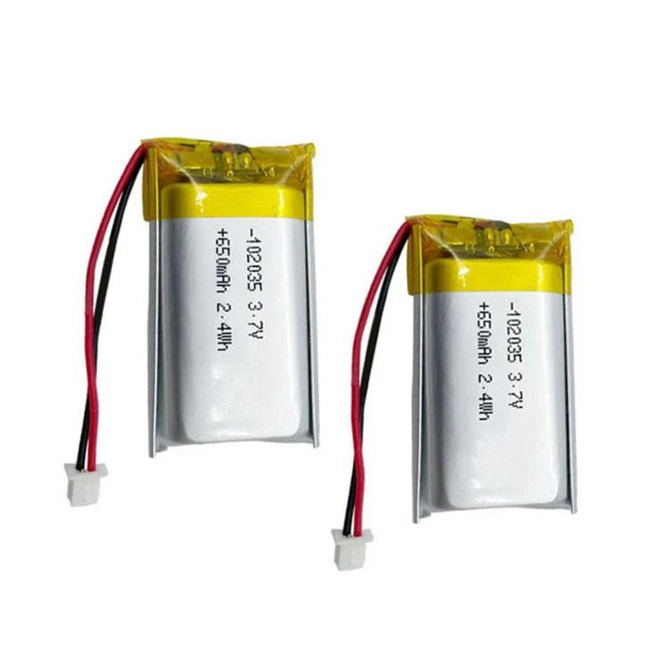 High quality rechargeable li-ion battery manufacturer 402030 101552 502030 521538 700mAh 3.7v lithium polymer battery