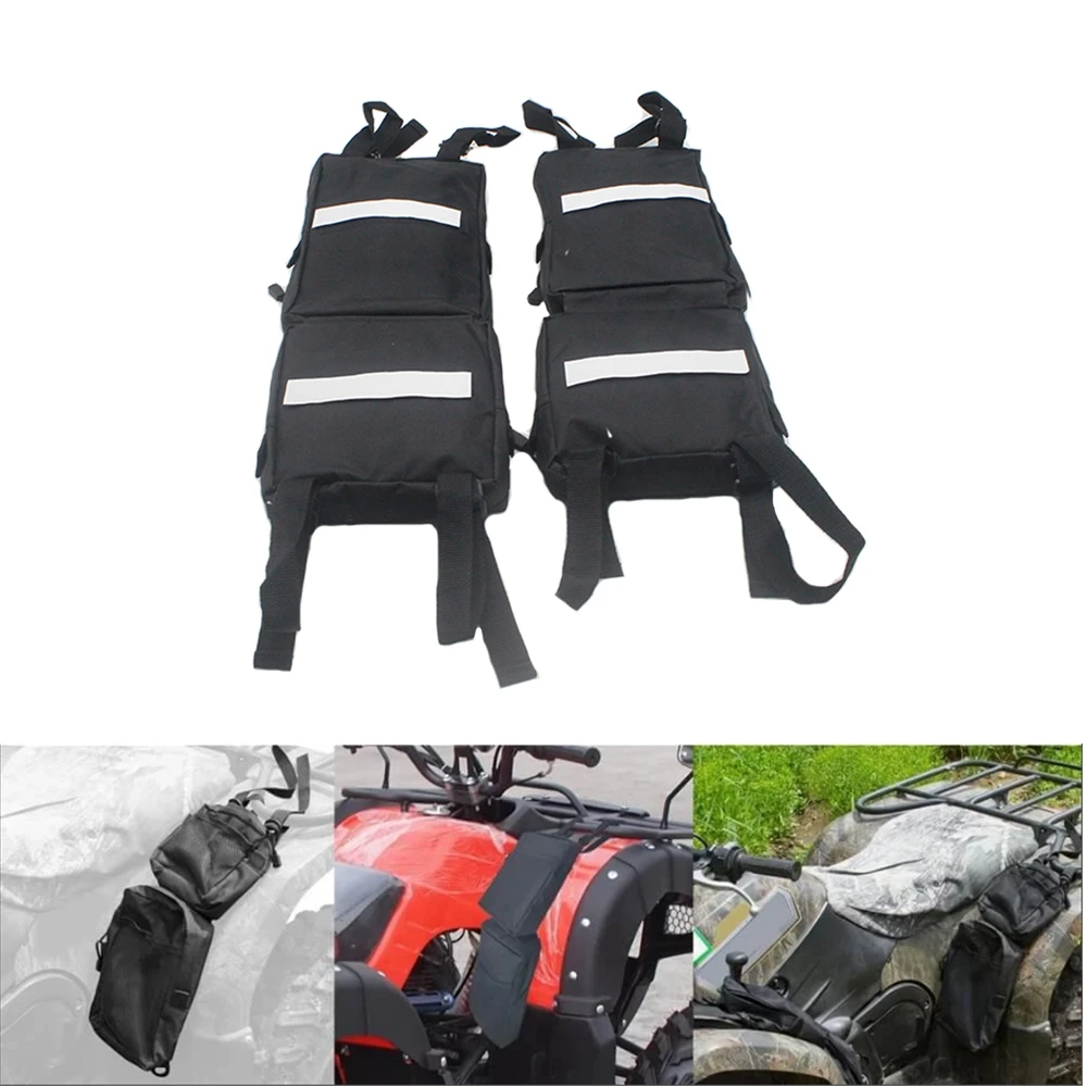 Saddle Bag Luggage Storage Pack Zipper Pockets Hunting Bags Beach Fishing Bags Universal for ATV UTV