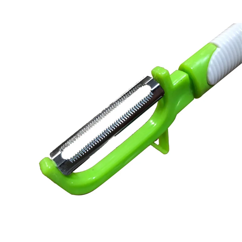 Factory Direct Stainless steel kitchen tools grater kitchen plastic peeler multipurpose vegetable and fruit peeler kitchen