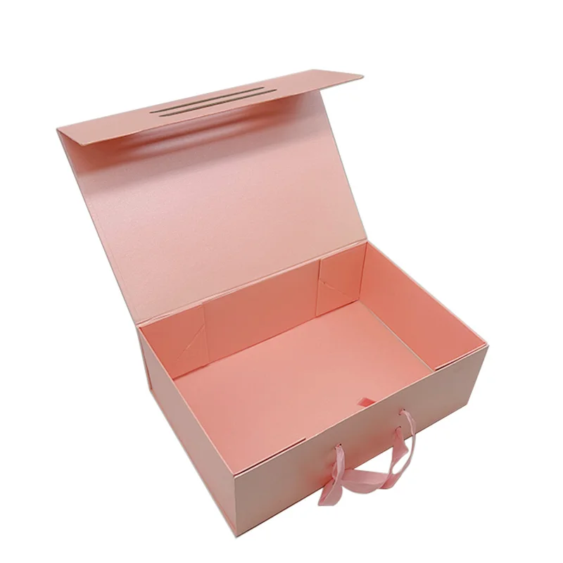 Китайский индивидуальный логотип роскошные картонные складные Складные жесткие бумажные упаковочные подарочные коробки с магнитной застежкой