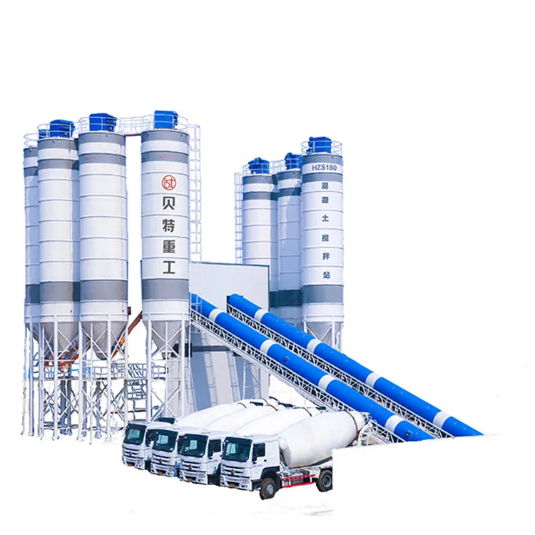 HZS180 Concrete Batching Plant 180m3/h Cost Concrete Batch Plant Used for Sale