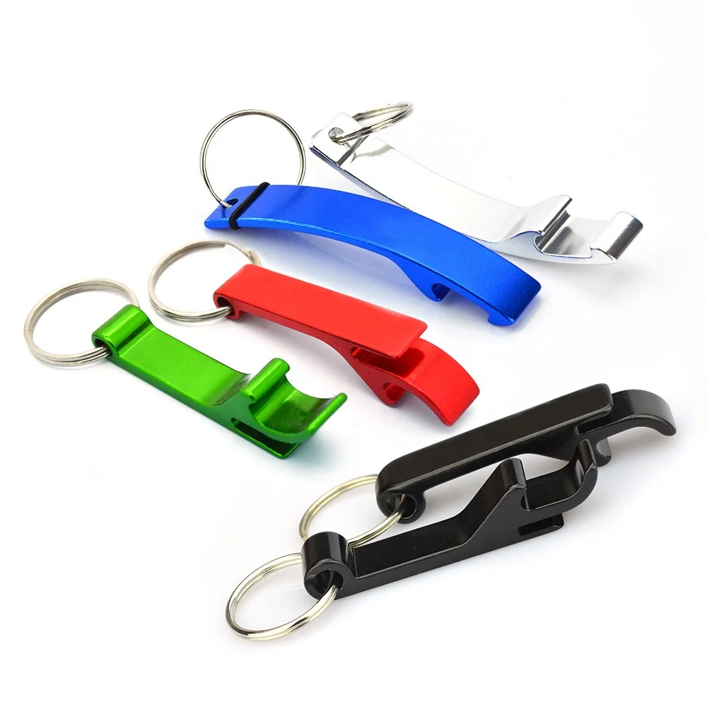 Professional Manufacturer Custom Keychain Bottle Opener Aluminium Keyholder Custom Key Chain Logo