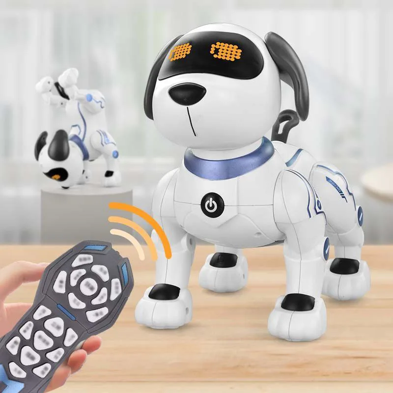 Shantou Interactive Programmable Smart Rc Robot Dog Toy Educational Remote Control Dog Robot