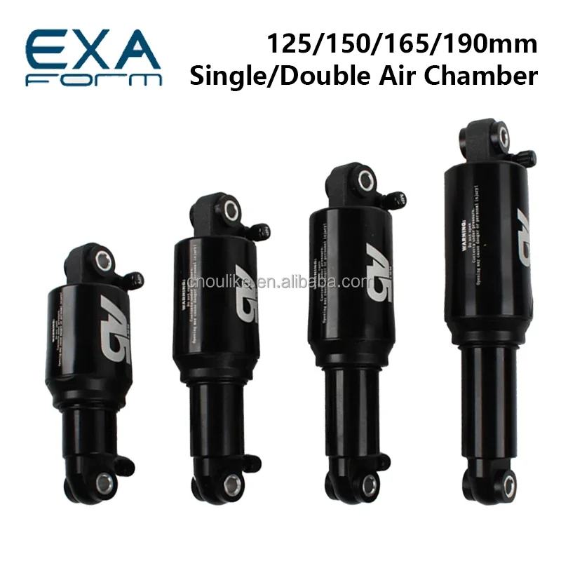 KS EXA FORM A5 RE 165mm Air Rear Shock for Electric Scooter VSETT 10+ ZERO 10X MTB Mountain Bicycle Suspension Ride Absorber