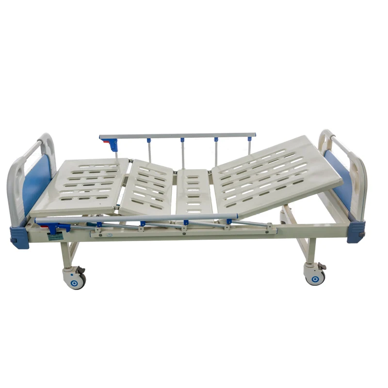 Two Crank Medical With Hospital Bed Mattress Lit Medical Bed