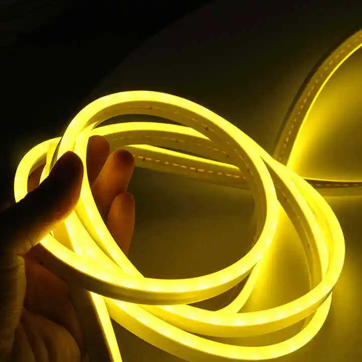 Hot Sale Ip65 Neon Light 1 Cm Cut 5M 10M 50M 100M Silicone 12V Flexible Soft Led Neon Flex