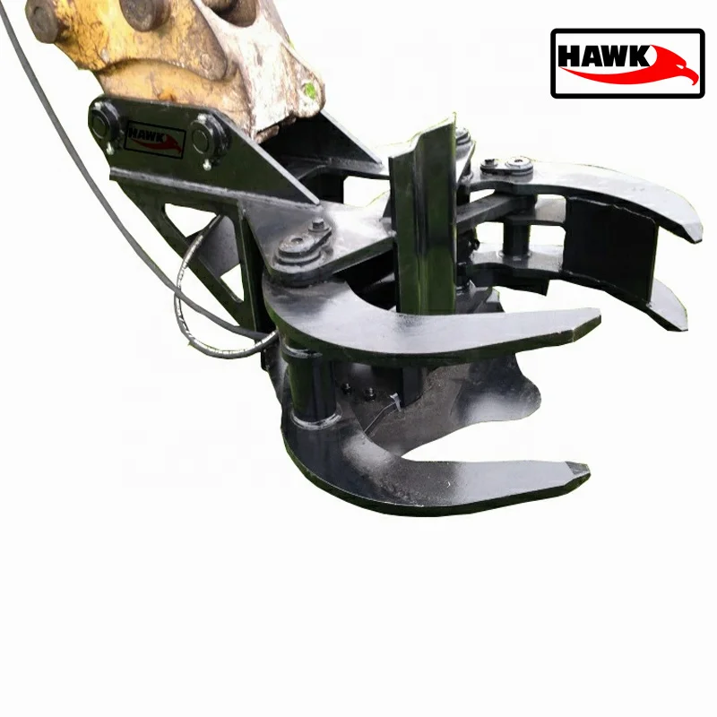 HAWK350 High repurchase rate CE customization available Excavator hydraulic log grab tree shear