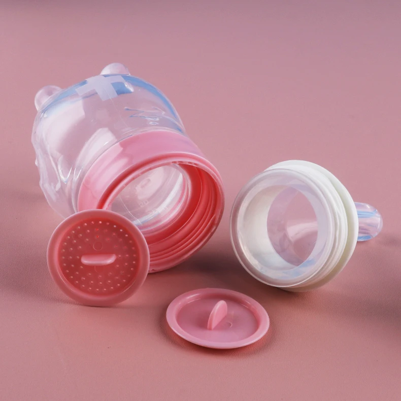 Leatchliving Mini Capacity Bear Infant Milk Feeder Bottle for Newborn Baby