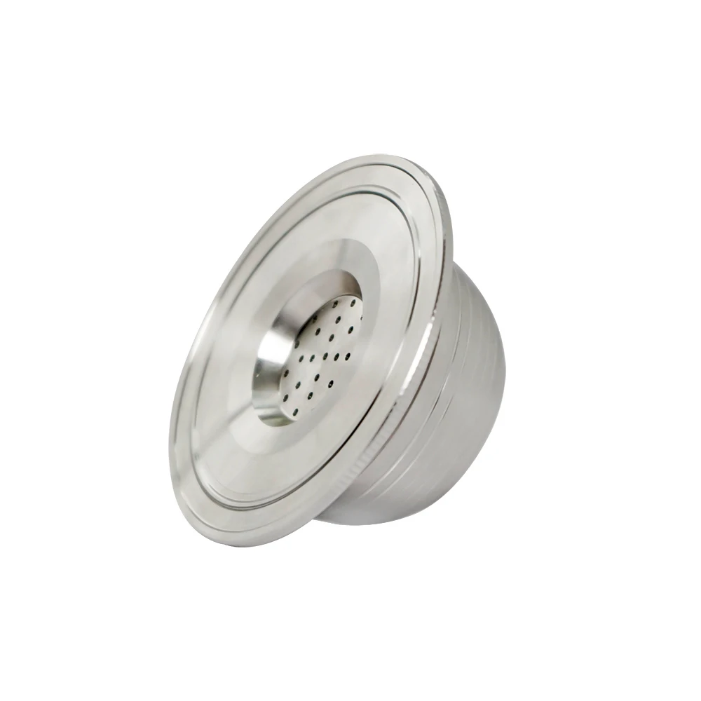 1 Pod Wareset Reusable Metal Coffee Pod Refillable Stainless Steel Coffee Capsule Durable Espresso Pod For Bialetti Machine