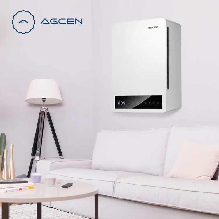 Smart Indoor System HEPA 13 Air Filter Purification Wall Mounted Fresh Air Ventilation For Hotel Use