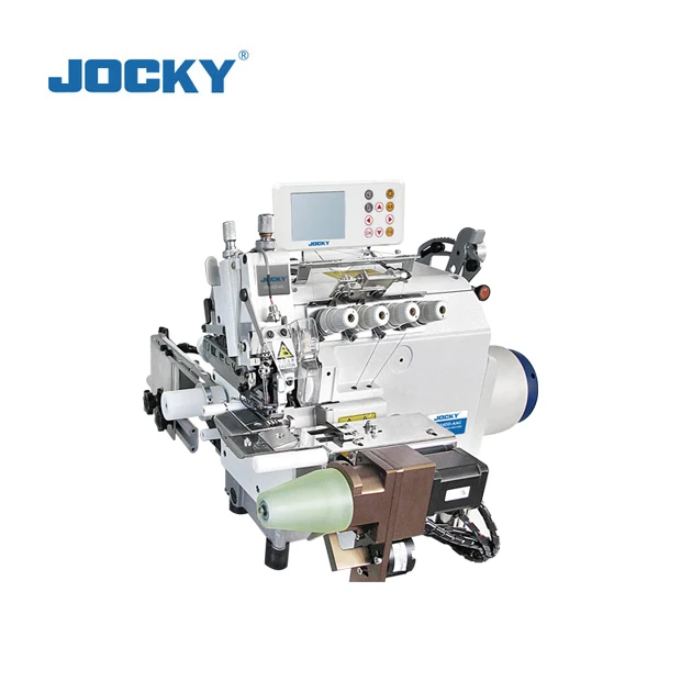 JOCKY EX5114DD-AAC  Full automatic industrial collar overlock sewing machine to make collars and cuffs
