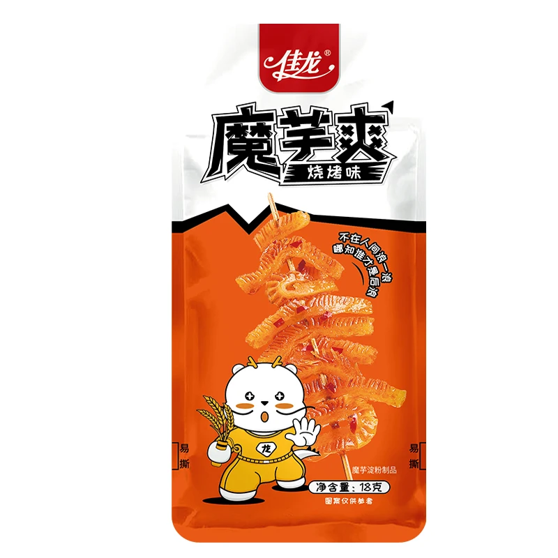 
18g Factory direct sales Low Carb Weight Loss nice taste konjac snack 