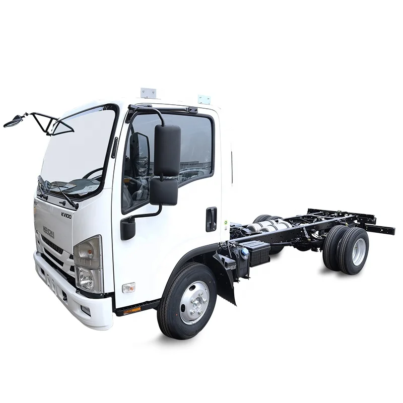 Euro5 KV100 широкая кабина 4 тонны легкая Isuzu грузовой грузовик chasis для продажи