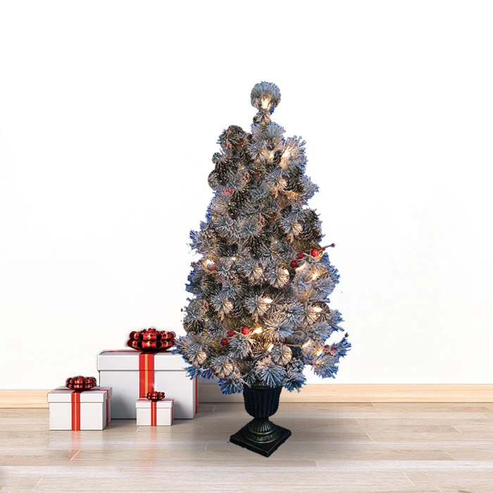 prmium hinged base birch wholesale led hinged small pvc pe xmas outdoor table pineneedle indoor christmas tree lights