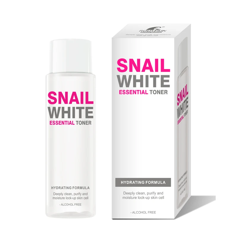 ROUSHUN Snail white Essential Toner Hydrating Formula Deeply clean,purify and moisture lock-up skin cell ,Alcohol Free