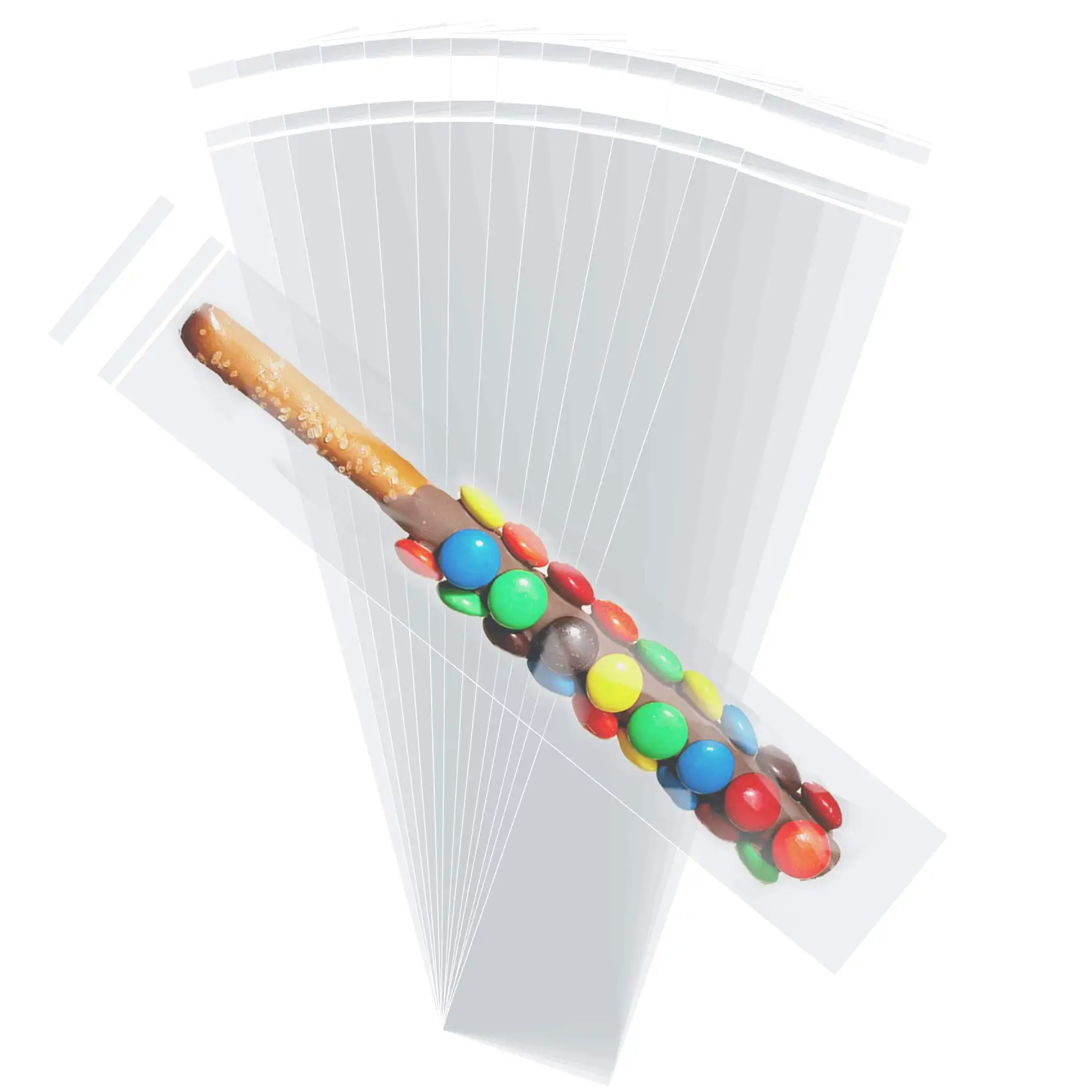 Custom Print Clear Cellophane Polybag Food Self-Adhesive Transparent Plastic Opp Bags For Packaging