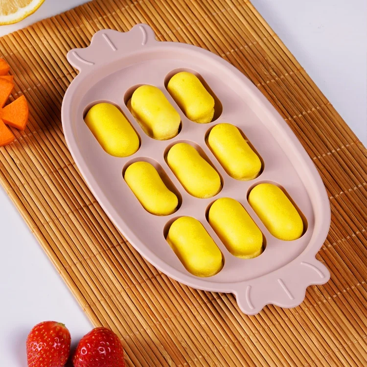Family style silicone sausage mould cakes  sausages and ice cubes can be made fruit silicone ice tray