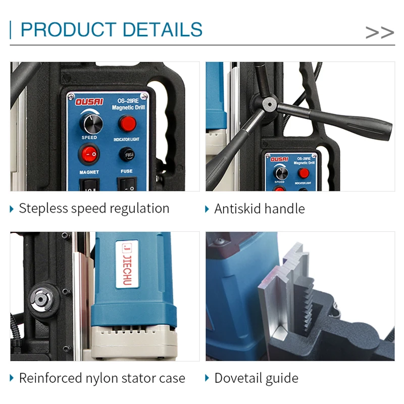 magnetic drill series multifunction with tct drill magnetic base OS-16