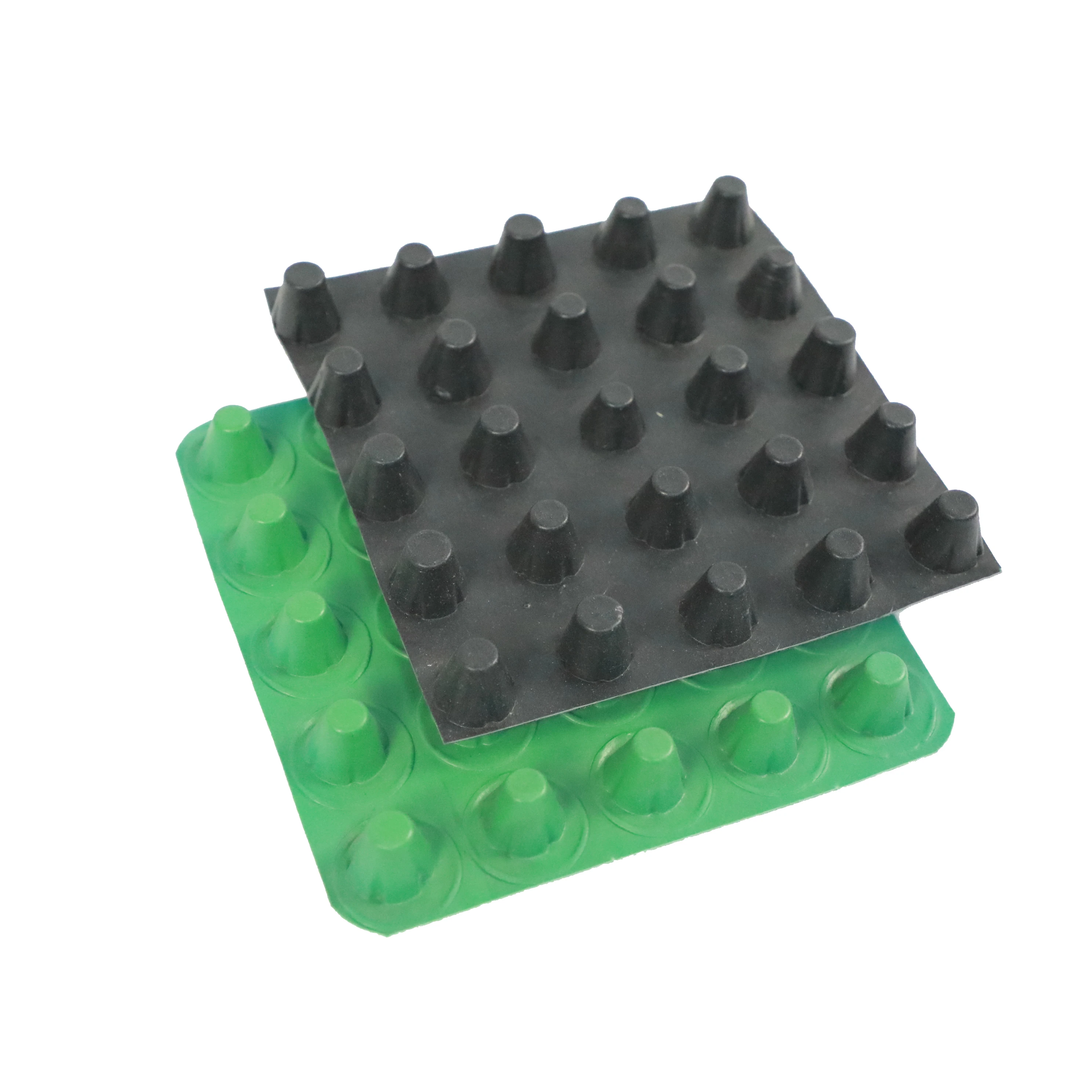 8mm Height HDPE Plastic Waterproof Dimpled Drainage Sheet Drainage Board