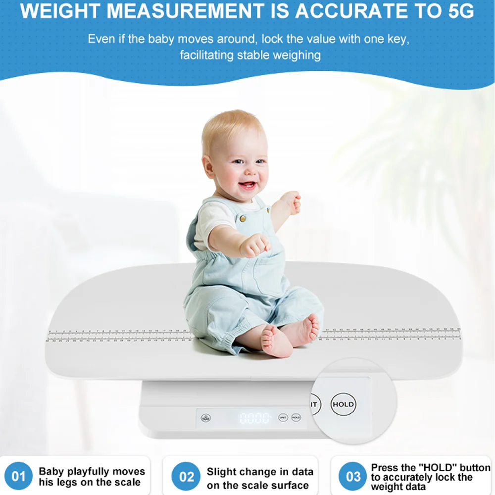 Hot sell Digital baby scale Baby scales with height measuring Healthy baby scale