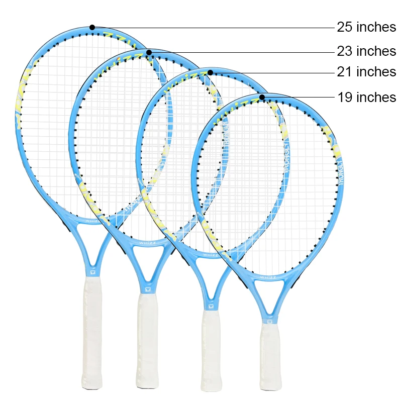 Custom lightweight 21inch junior tennis racquets for wholesale