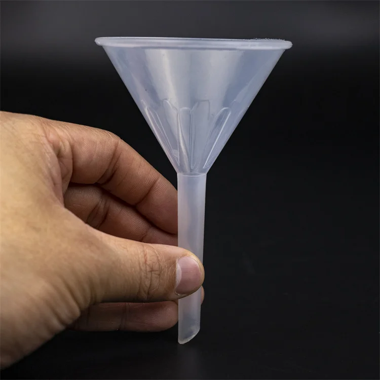 Фабричная прямая лабораторная недорогая портативная большая прозрачная пластиковая воронка