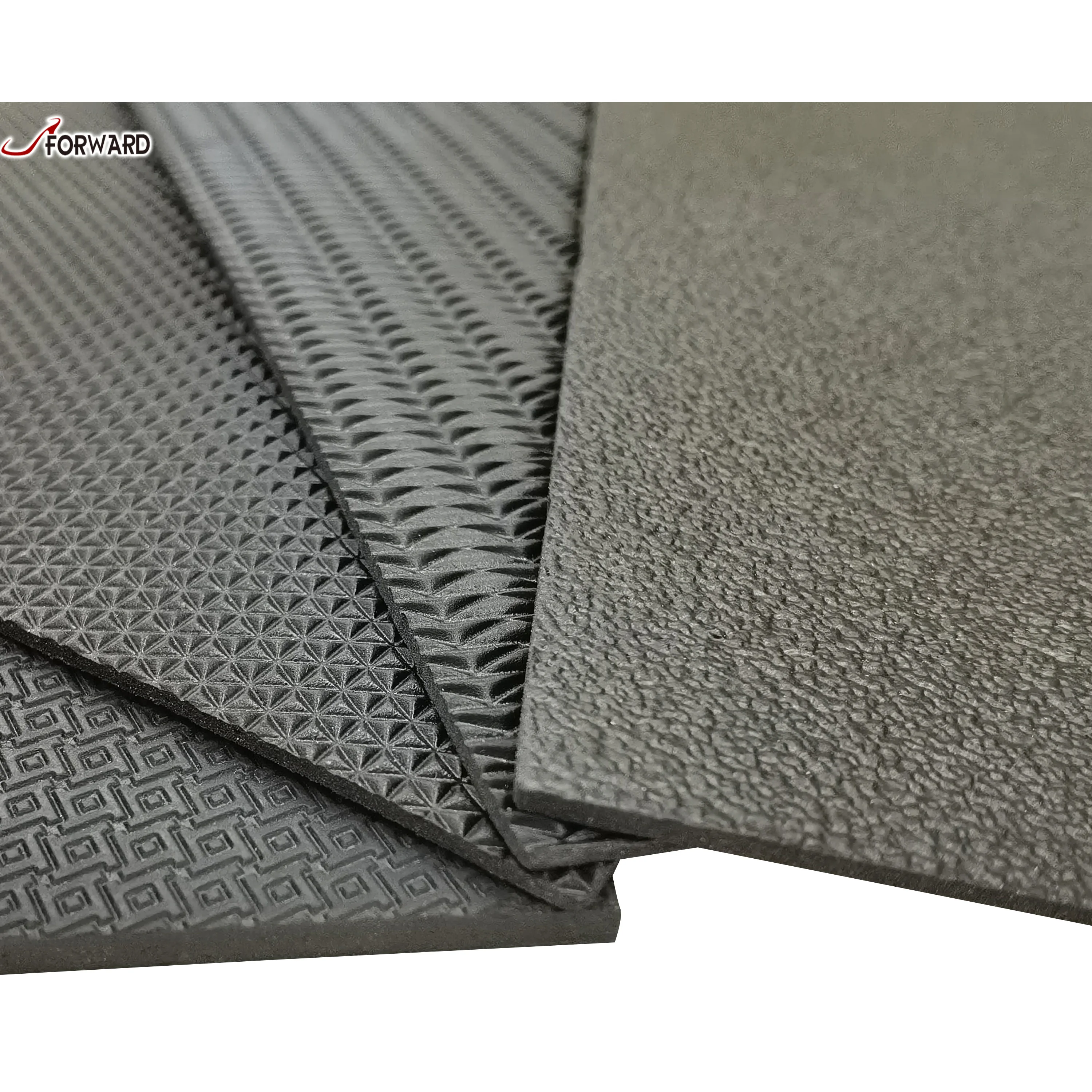 Factory direct price soling anti slip wave with dots good abrasion wear-resistant rubber sheets for shoe soles