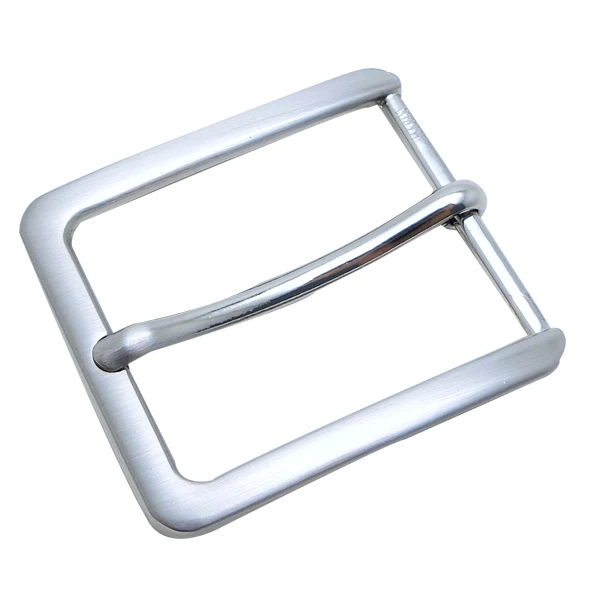 DK-ZK1691-35-1 Customizable 35mm Western Style Belt Buckle Durable Zinc & Leather Pin Buckle with Stylish 3D Logo Print