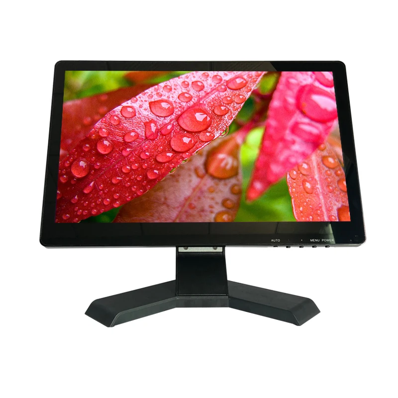 FHD 1080p TFT Touch Screen Option 15.6 Inch VGA Interface LED Monitor