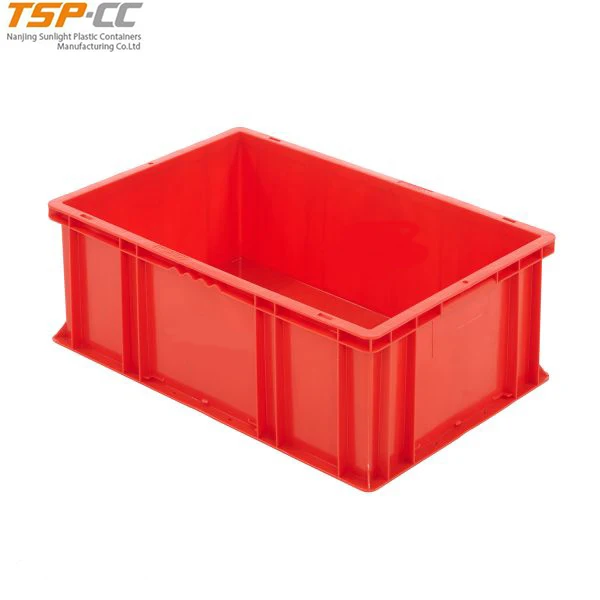 Stackable EU standard plastic logistics turnover box