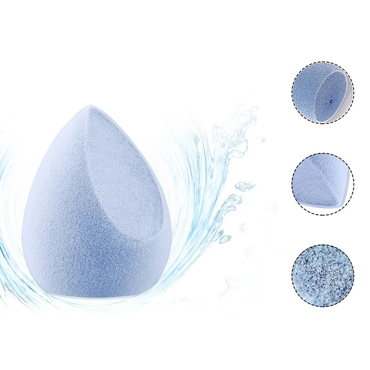 
Vegan Friendly Latex Free Sponge Blender Foundation Cream Microfiber Cosmetic Puff Sponge 
