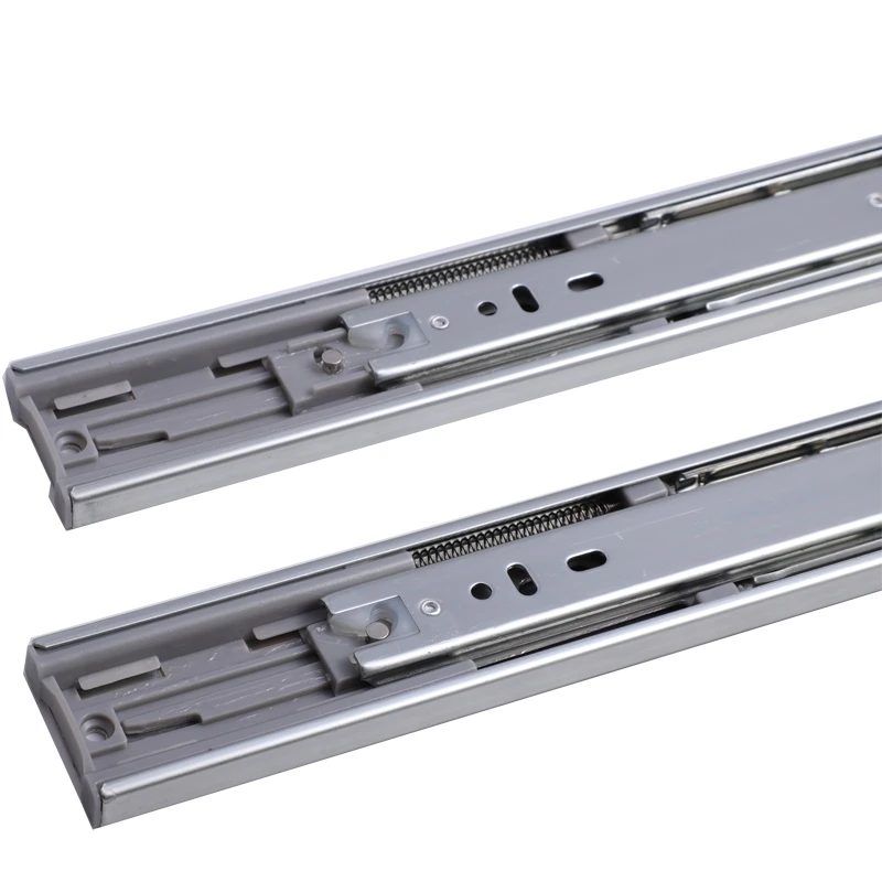 FGVSLIDE 45mm furniture kitchen  full extension hydraulic slides soft close ball bearing slide for cabinet drawer