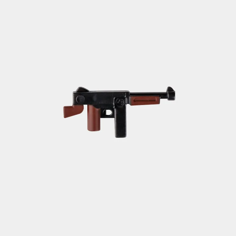 Военная фигурка военного мини-солдата армейское оружие пластиковые M1A1 Thompson оружейное оборудование строительные блоки игрушки