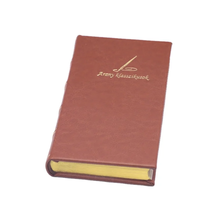Hot Sale PU Leather Hardcover Cheap Bible Books Printing Service