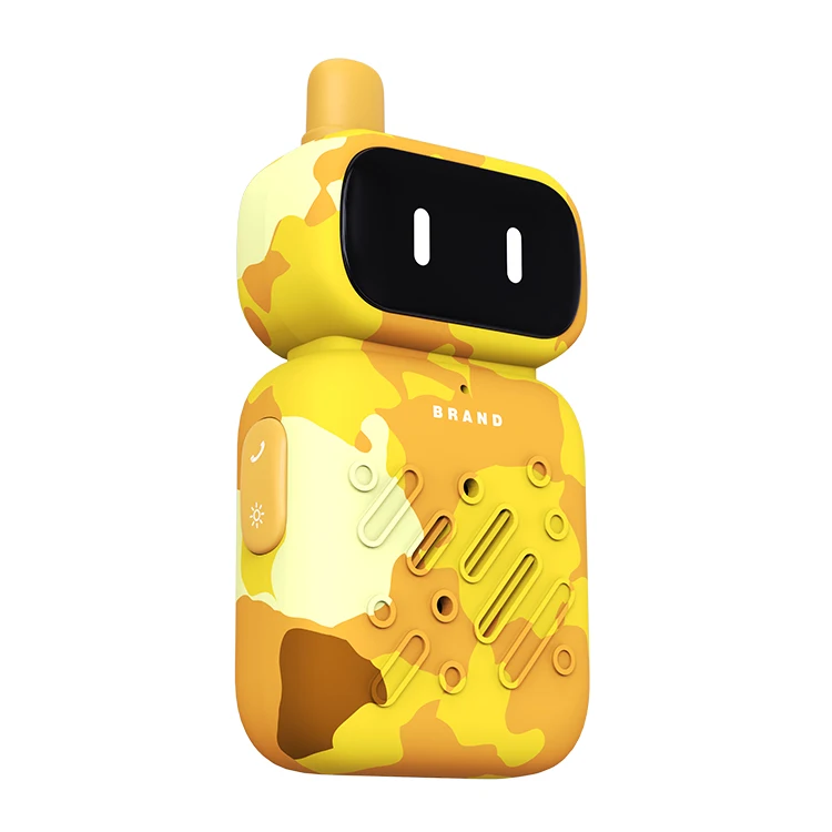 China Mini Camouflage Yellow Children Walkie Talkies Toys Kids Walkie Talkie Rechargeable